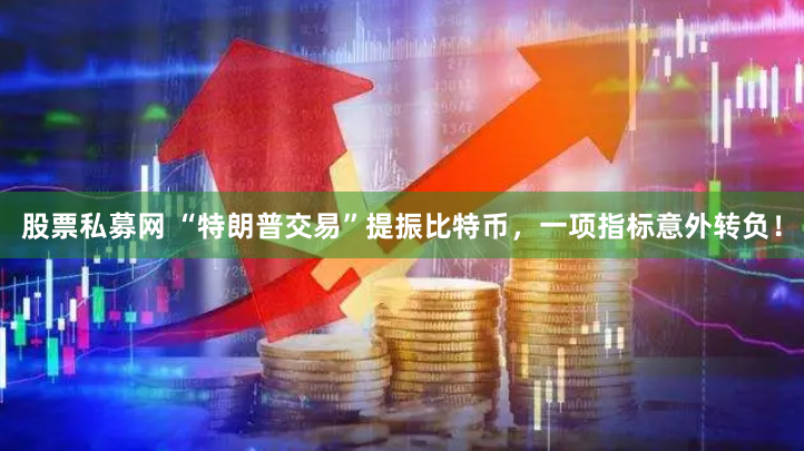 股票私募网 “特朗普交易”提振比特币，一项指标意外转负！